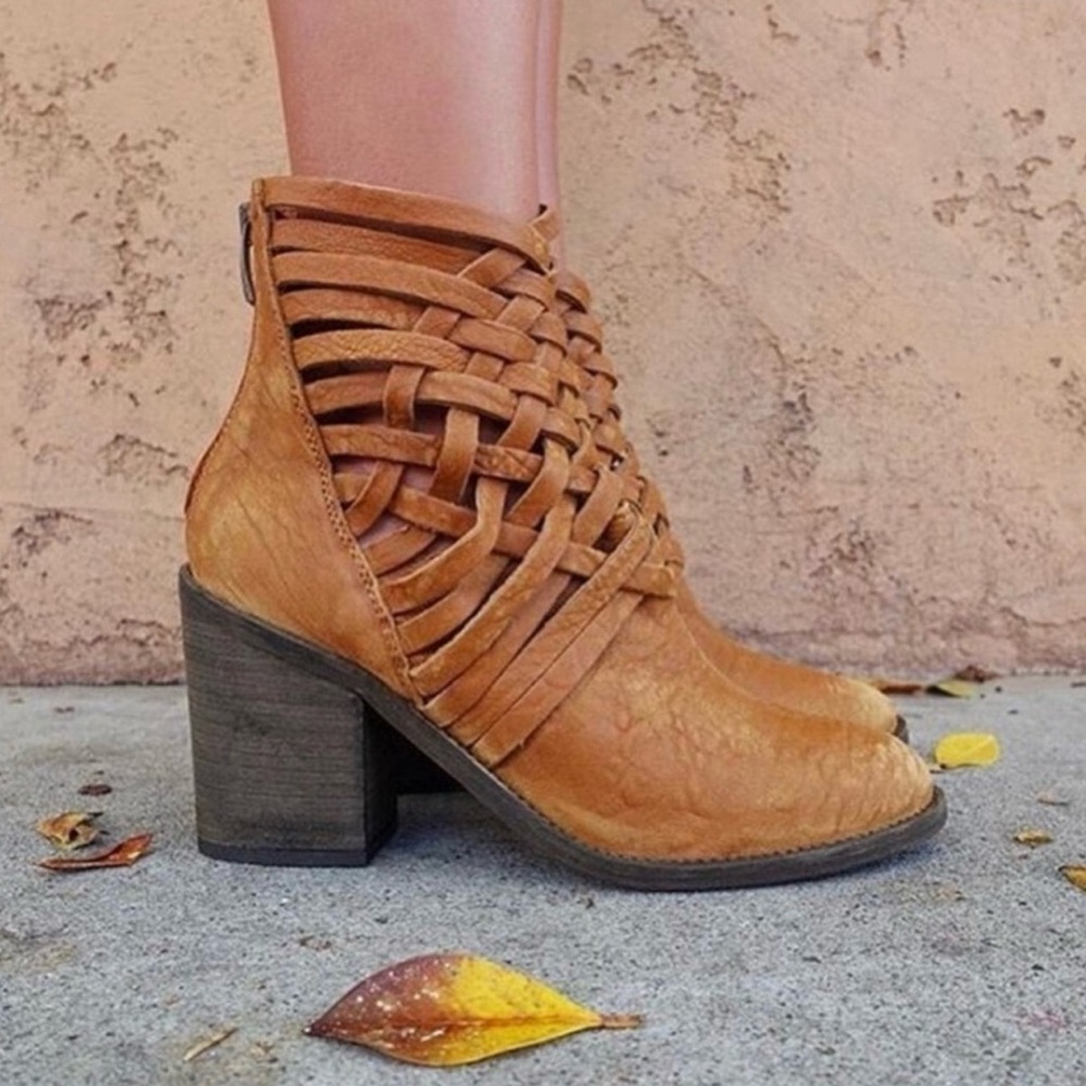 Free People Carrera Leather Boots